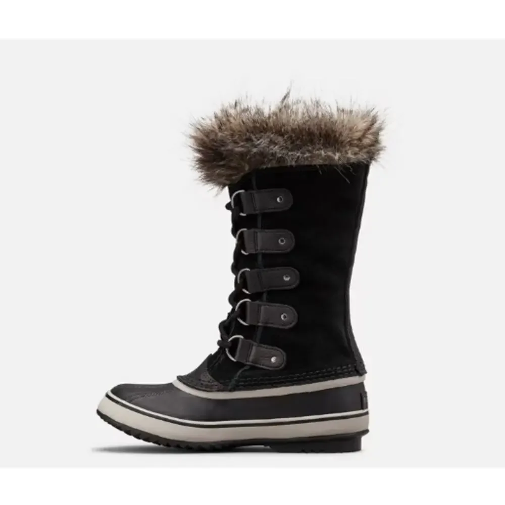Sorel Women's Black Quarry Joan Of Arctic Waterproof Snow Boot Size 7